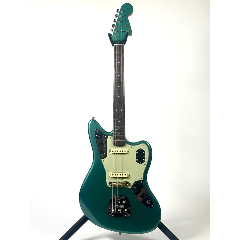 Fender Custom Shop 1963 Jaguar Time Capsule Package, Faded Sherwood Green Metallic