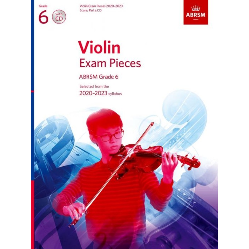 Violin Exam Pieces 2020-2023 G6 w/CD