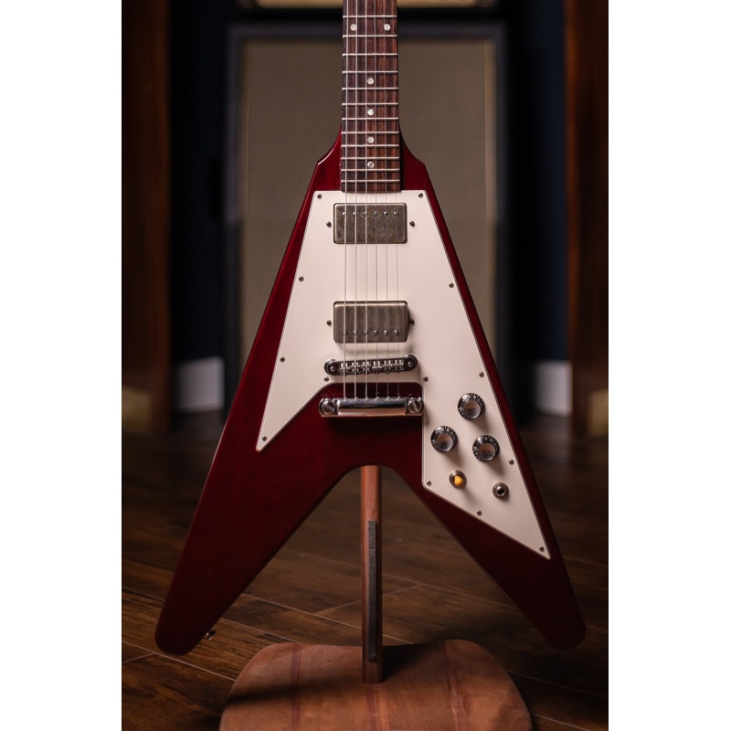 2001 Gibson '67 Flying V Electric Guitar - Cherry