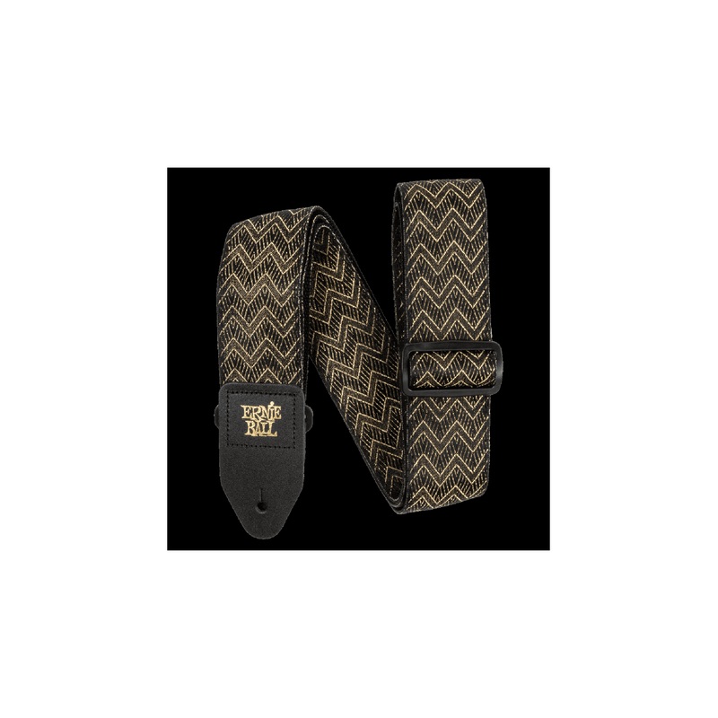 Ernie Ball Classic Jacquard Guitar Strap - Golden Waves