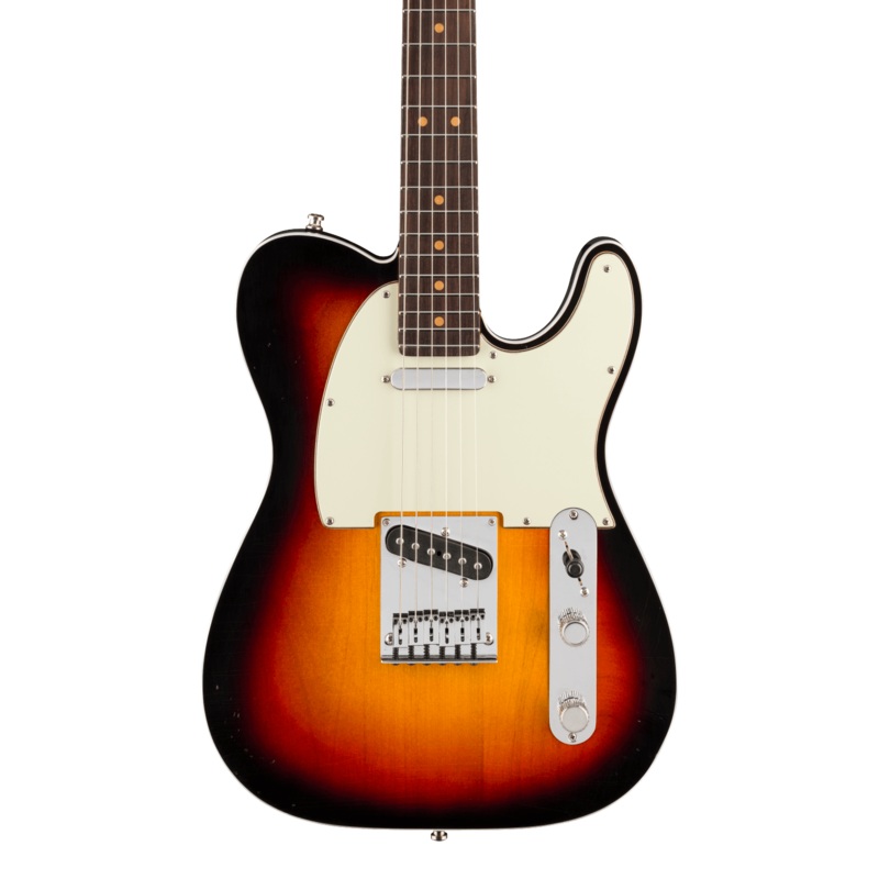Fender American Ultra Luxe Vintage '60s Telecaster Custom Rosewood 3-Color Sunburst w/case