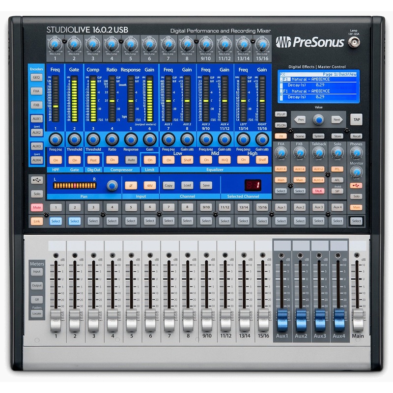 PreSonus StudioLive 16.0.2 USB Digital Mixer
