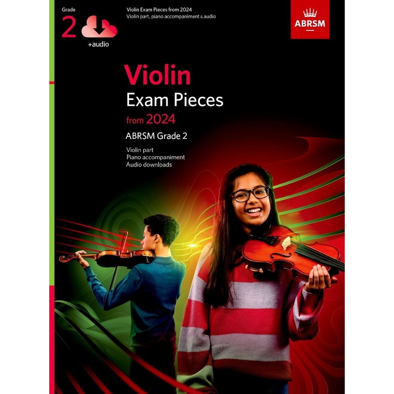 Violin Exam Pieces from 2024 w/audio - G2