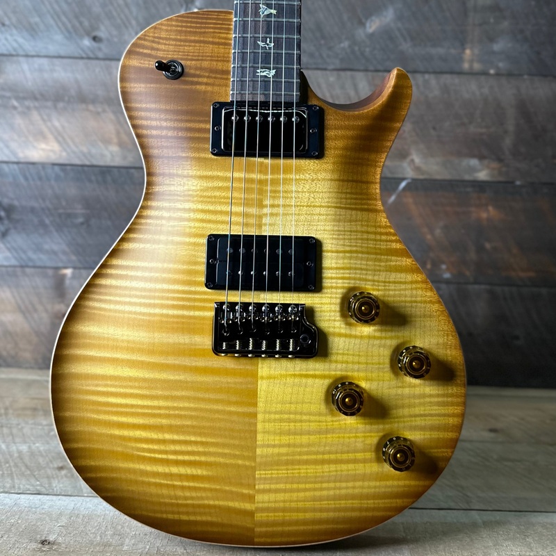 PRS Wood Library Mark Tremonti Signature Trem Flame Maple 10 Top - Satin Livingston Lemondrop 407100