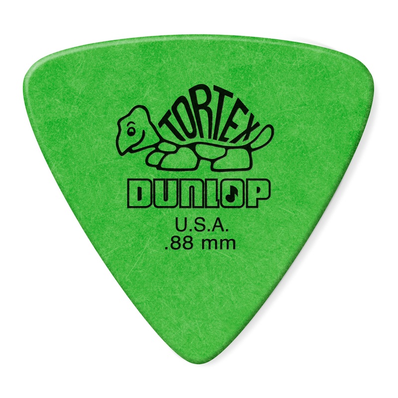 DUNLOP TORTEX .88mm TRIANGLE GUITAR PICK PLAYER'S PACK 06-PACK - 431P088