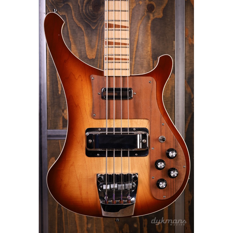 Rickenbacker 4003 Boutique Limited Edition Walnut Glo with matching walnut inlay 2018