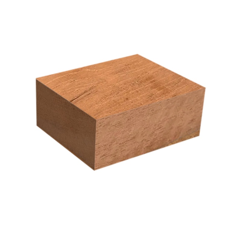 Spanish Cedar Acoustic Guitar Neck Block Blank 4 x 3 x 1-1/2