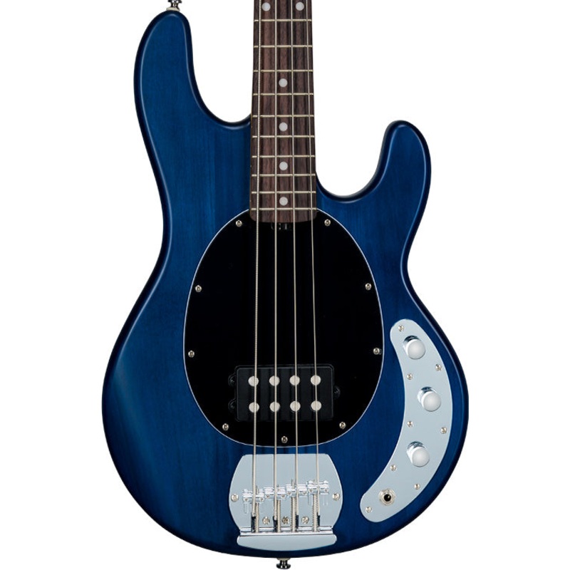 Sterling by Music Man - StingRay4 Bass in Trans Blue Satin