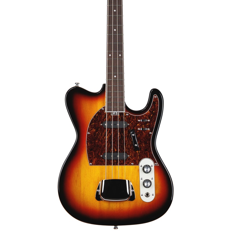 Eastwood Mad Cat Bass Sunburst