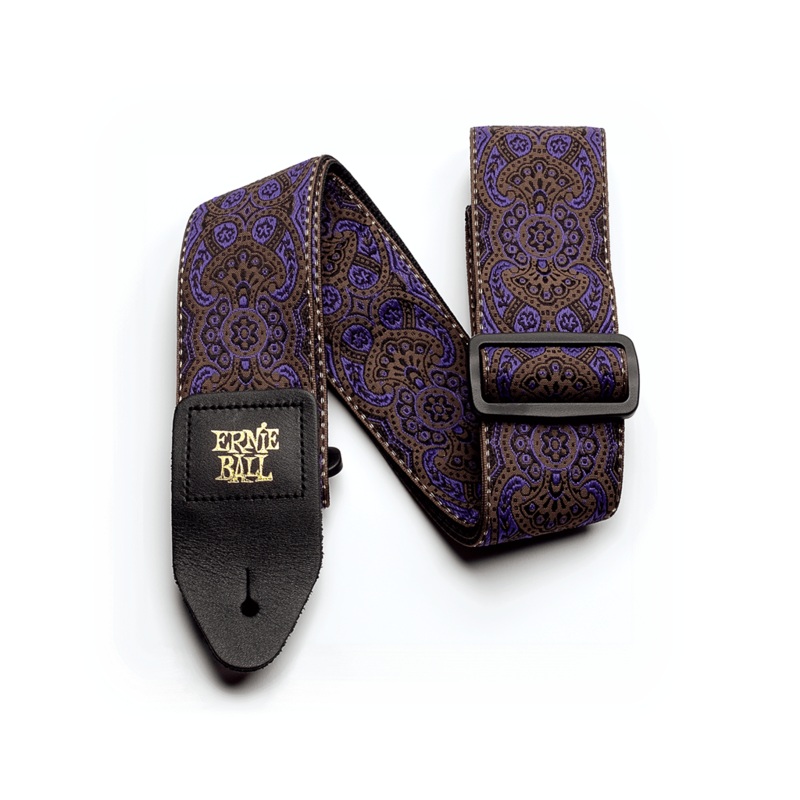 Ernie Ball Strap Purple Paisley