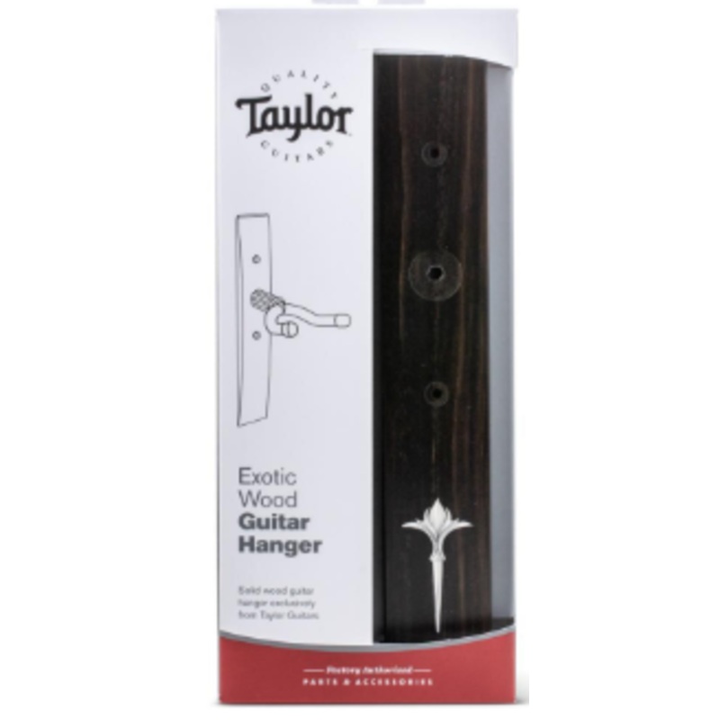 Taylor Nouveau Guitar Hanger - Ebony, Acrylic Inlay