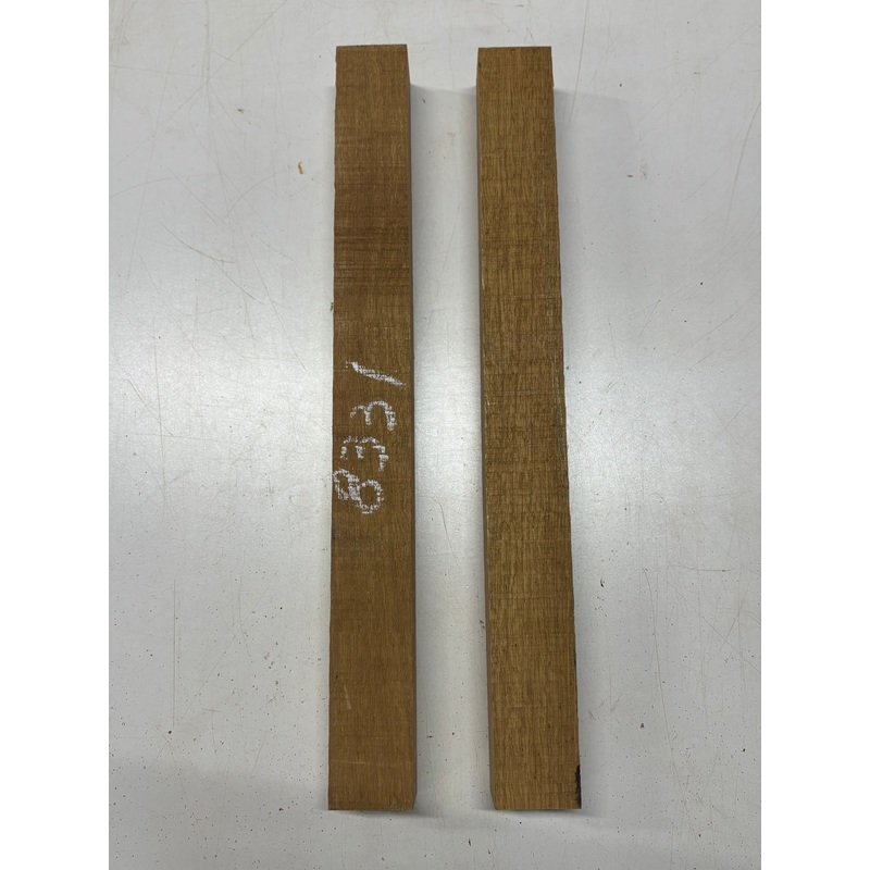 2 Pack, Black Limba Turning Wood Blanks 21"x2"x2"#8331