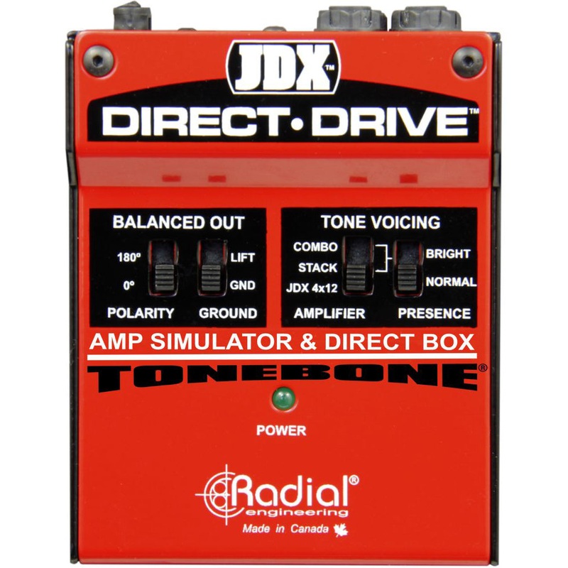 Radial JDX Direct-Drive - Active Guitar Amp Direct Box