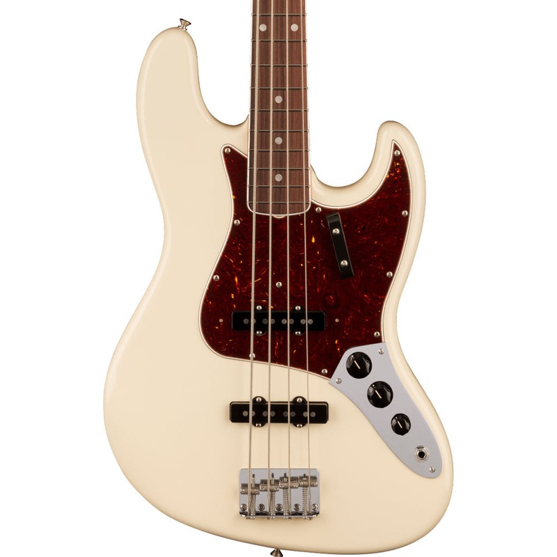 Fender American Vintage II 1966 Jazz Bass - Rosewood Fingerboard - Olympic White