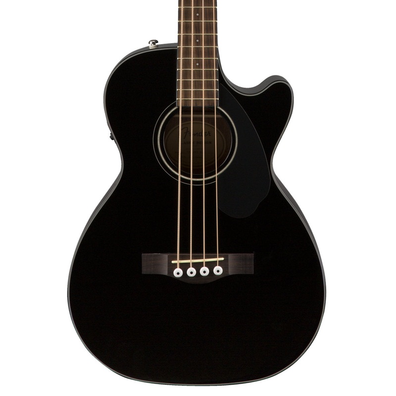 Fender CB-60SCE Acoustic-Electric Bass - Laurel Fingerboard - Black