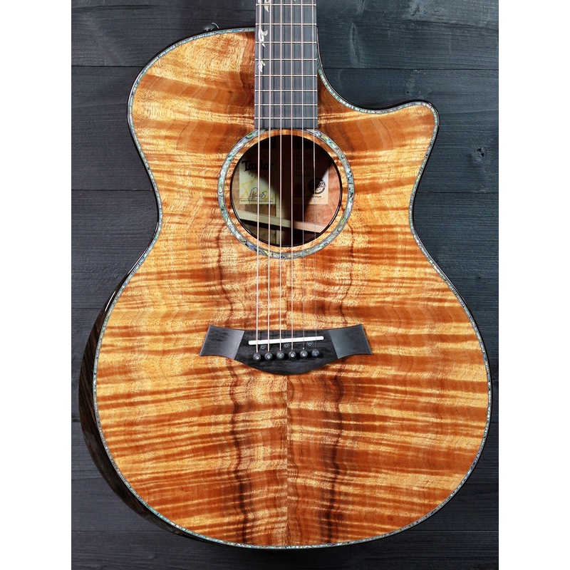 Taylor Custom Grand Auditorium Hand-Selected Premium Grade Koa Acoustic Guitar