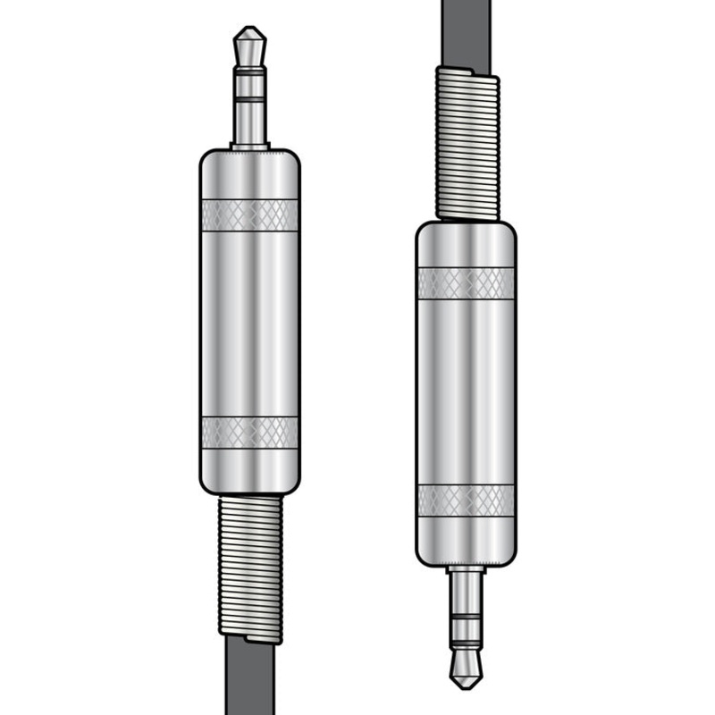 AV:Link Classic Audio Leads 3.5mm TRS Jack Plug - 3.5mm TRS Jack Plug