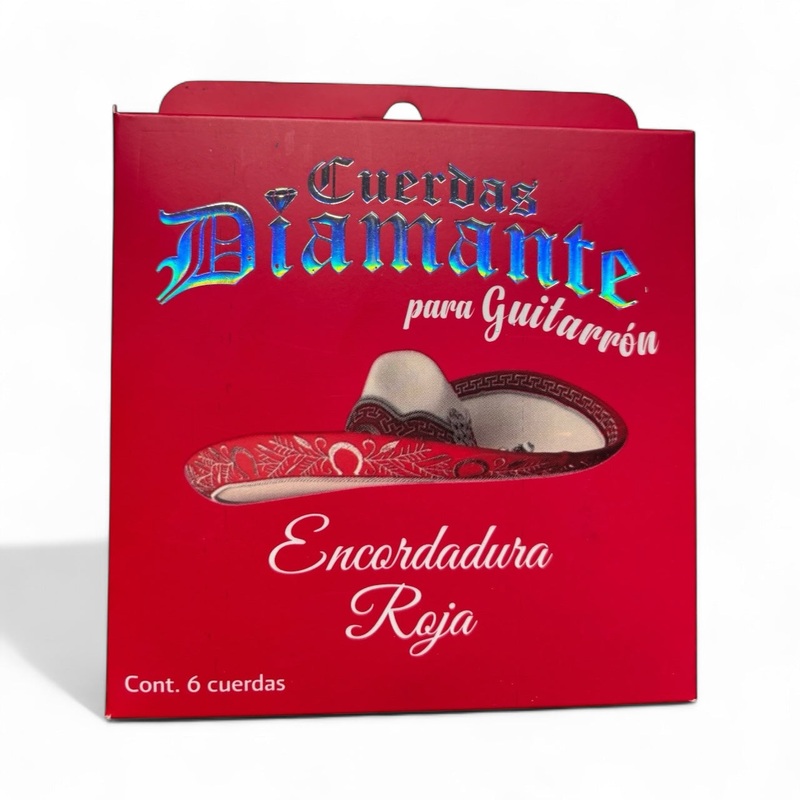 CUERDAS DIAMANTE ROJAS estilo Morales