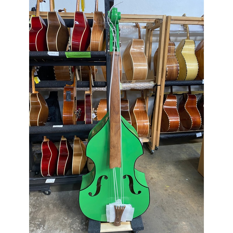 Don Cortez 2/3 size green verde tololoche upright bass