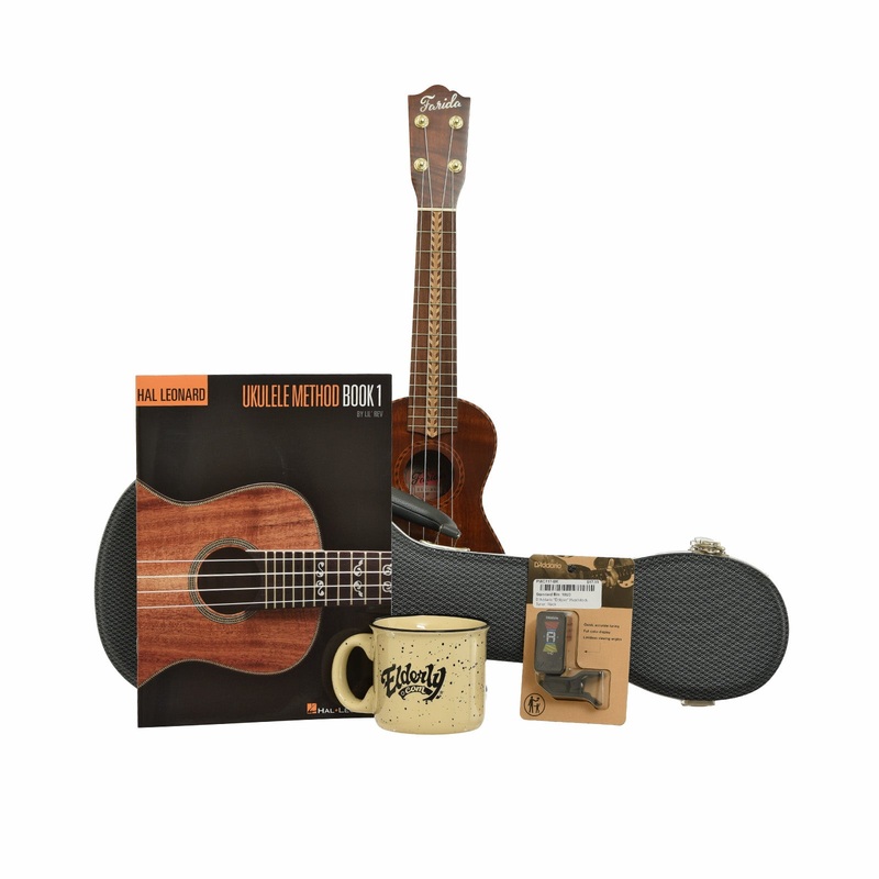 Farida Holiday Pack, Koa Soprano Ukulele