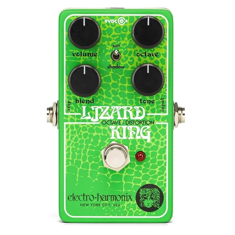 Electro-Harmonix Lizard King Bass Octave Fuzz Pedal