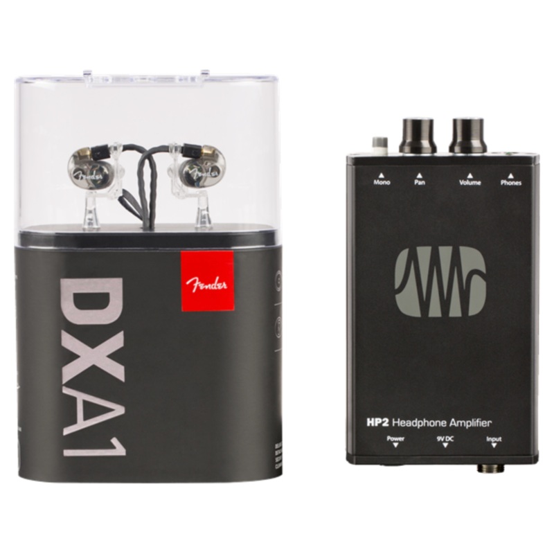 Fender MXA1 Headphone Amplifier Bundle