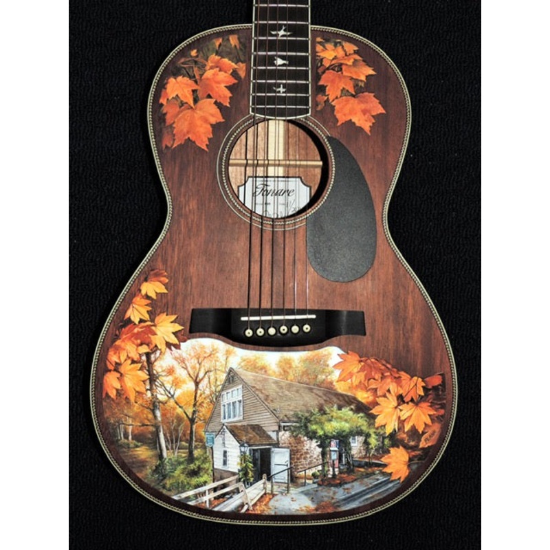 Paul Reed Smith (PRS) SE P20 with Painting of Phillips Mill New Hope - USED