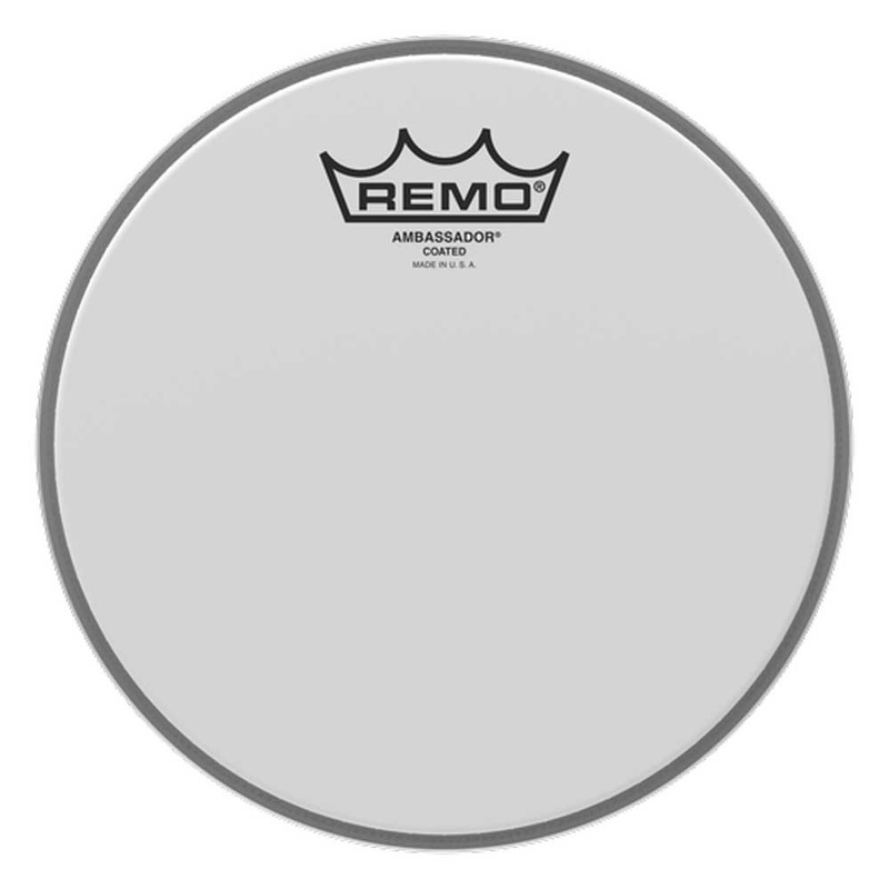 Remo BA-0108-00 Ambassador Coated Drumhead Batter - 8 in.