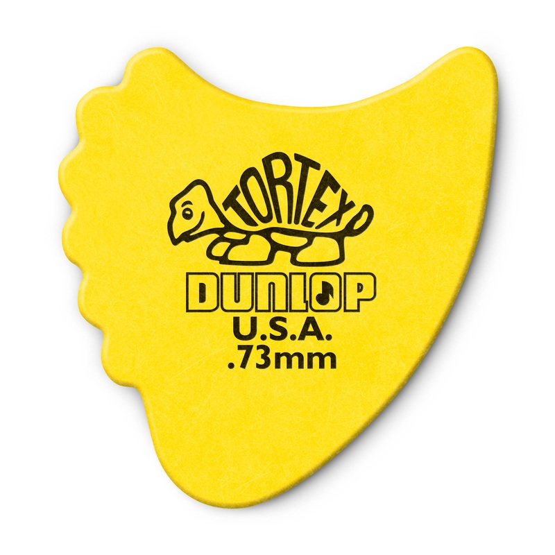 DUNLOP TORTEX .73mm FIN PICK GUITAR PICK REFILL BAG 72-PACK - 414R073