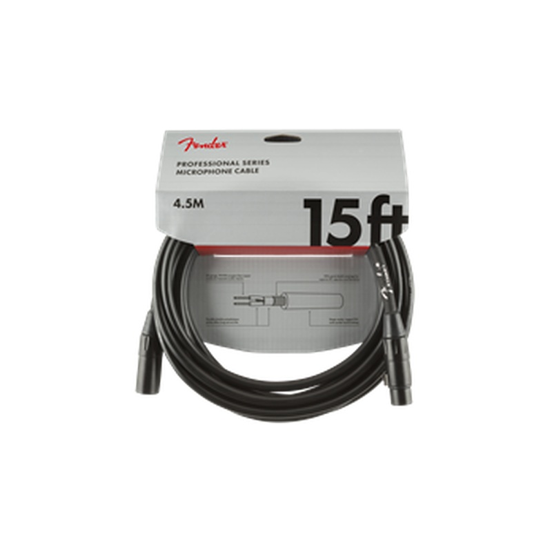 Fender Professional Series Microphone Cable - 15ft