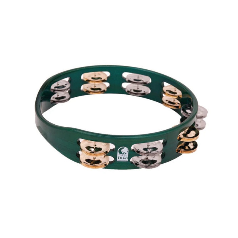 Toca Colorsound Tambourine - Green