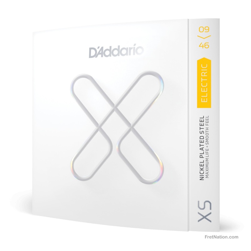 D'Addario XS Coated Nickel Guitar String Set - 6-String 09-46 Super Light Top XSE0946