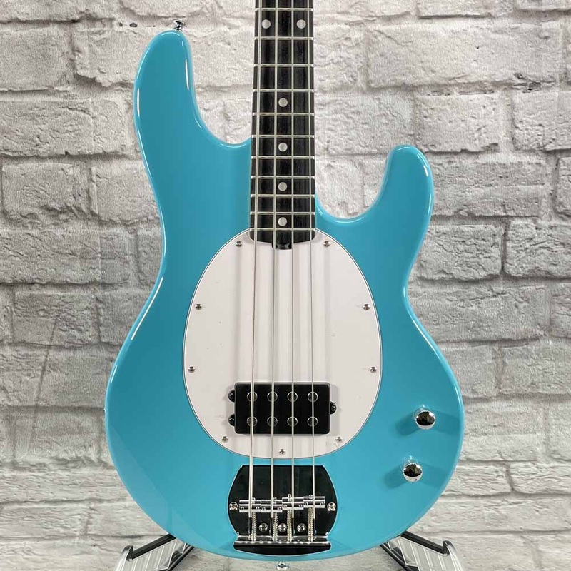 Sterling by Music Man Intro Series StingRay Ray2 Bass Guitar - Electric Blue DEMO MODEL