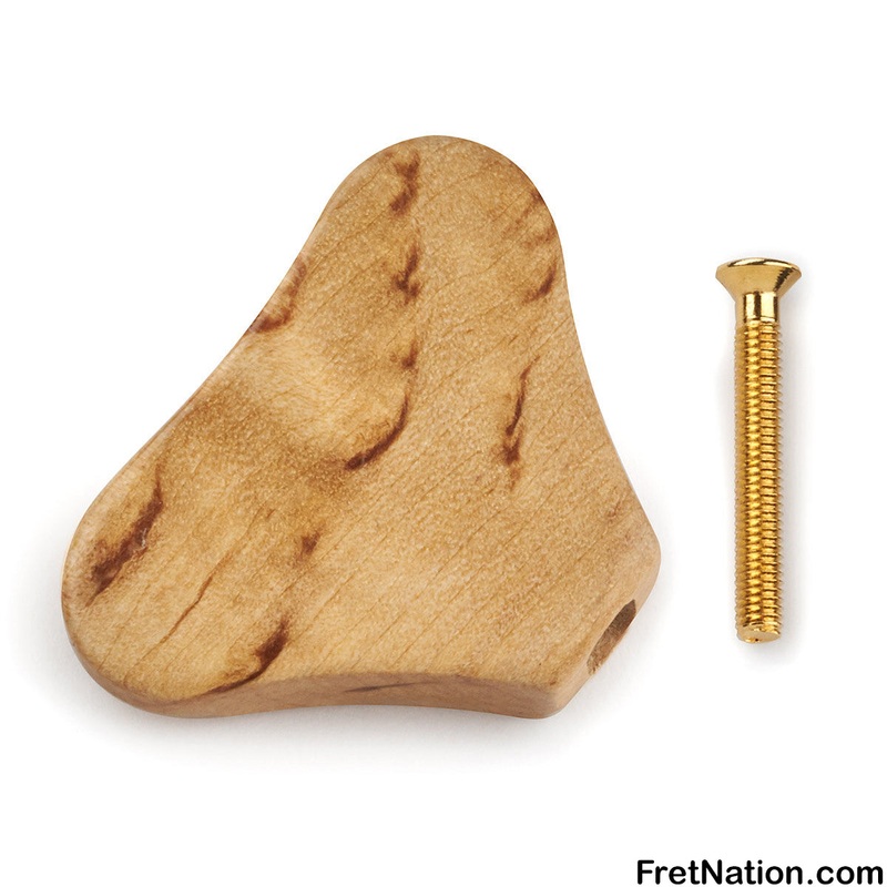 Warwick Parts - Wooden Peg for Warwick Machine Heads - Birch Burl (with Gold Screw) - SP W 30040 CAR G