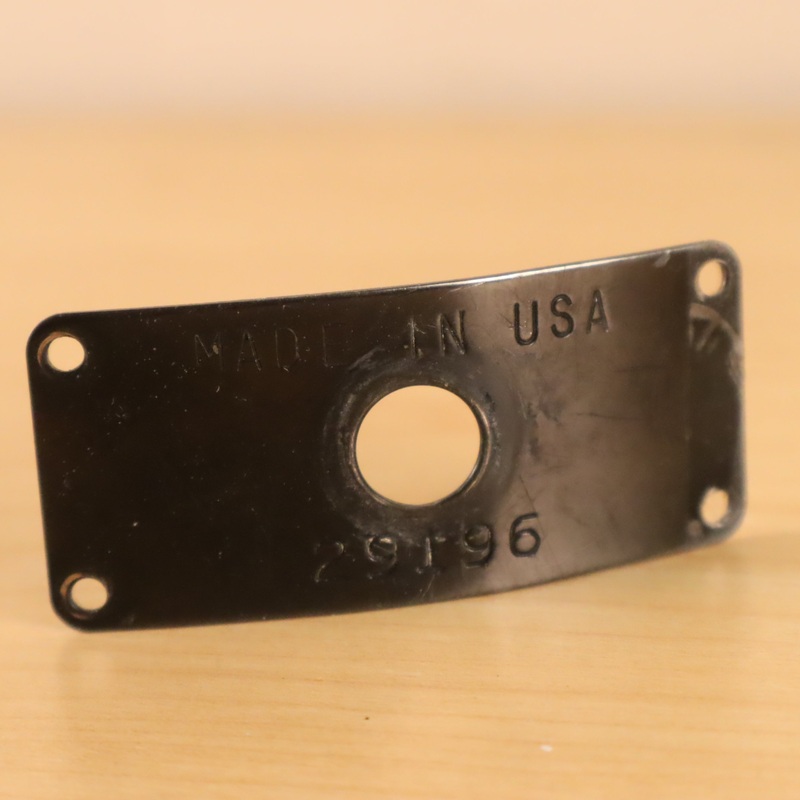 1990's Carvin DC-127 Guitar Jack Plate Input Output Plate Switchcraft USA