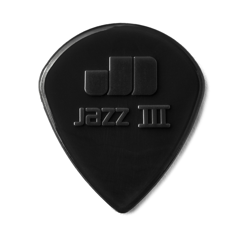 DUNLOP JAZZ III 1.38mm STIFFO NYLON GUITAR PICK PLAYER'S PACK 06-PACK - 47P3S