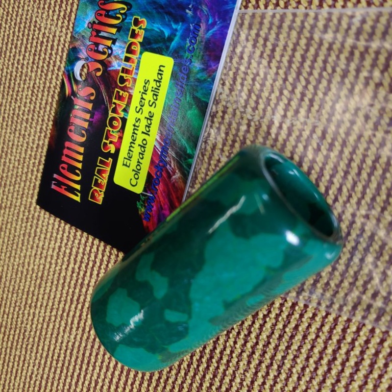 Rocky Mountain Slide Company Elements Series Stone Slides Salidan (Colorado River Jade 22mm)
