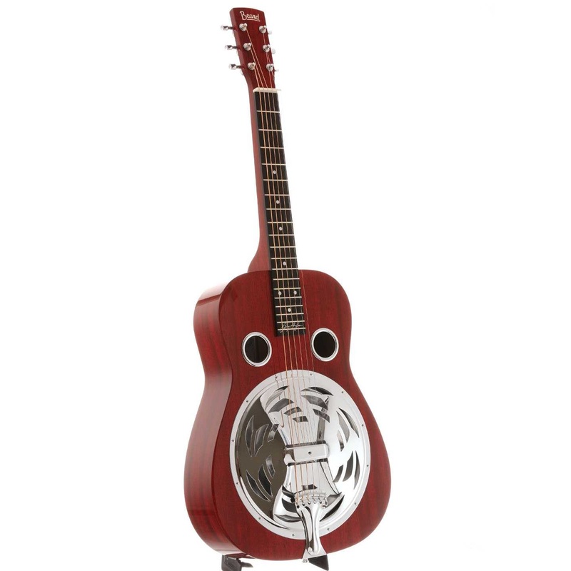 Beard Jerry Douglas Red-Beard Squareneck Resonator Guitar & Case, with Pickup