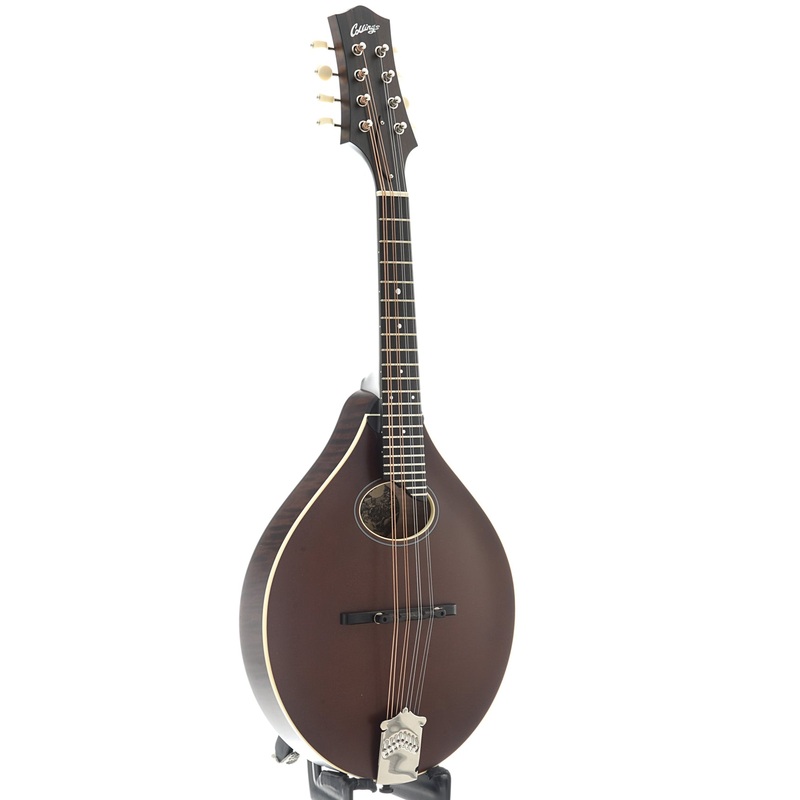 Collings MT O Oval-Hole A-Style Satin Finish Mandolin & Case, Sheraton Brown