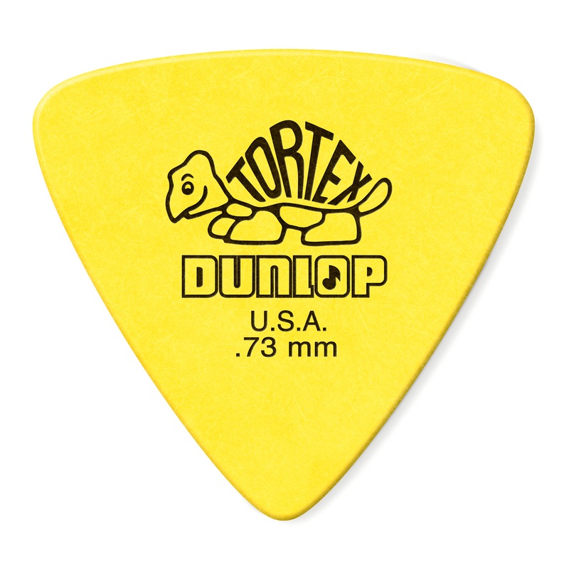 DUNLOP TORTEX .73mm TRIANGLE GUITAR PICK PLAYER'S PACK 06-PACK - 431P073