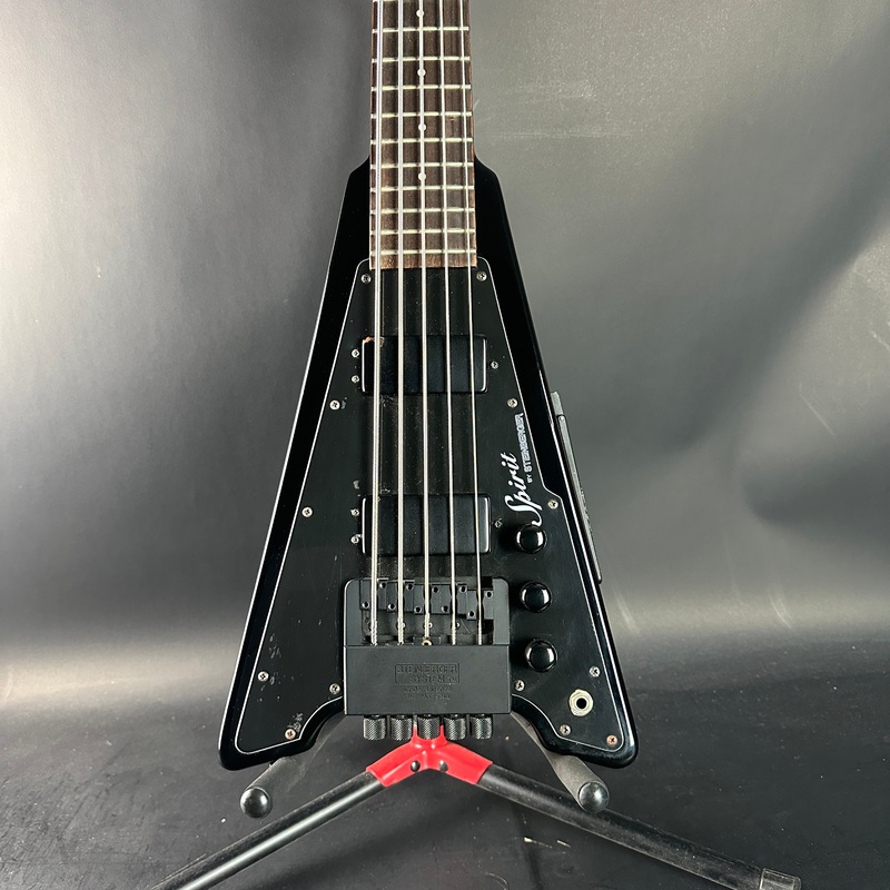 Used Spirit by Steinberger Bass Black w/bag TSU24362