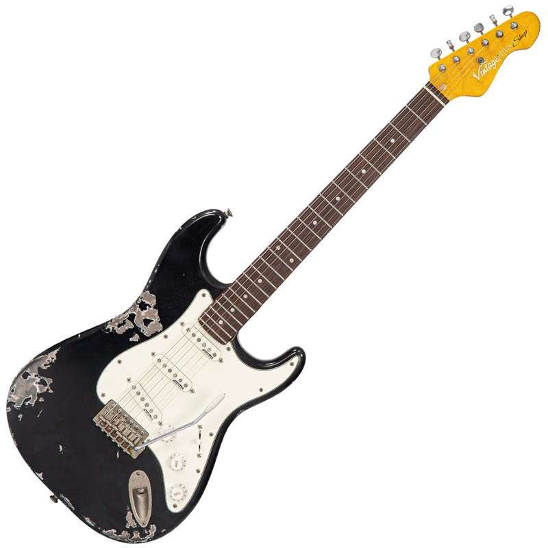 Vintage V6 ProShop Unique ~ Distressed Black