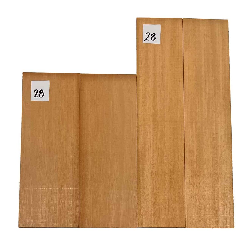 Fijian Mahogany Concert Ukulele Guitar Back & Side Set #28