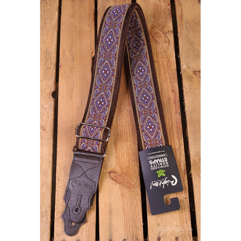 RightOn Guitar Strap Monterey Purple Standard Plus