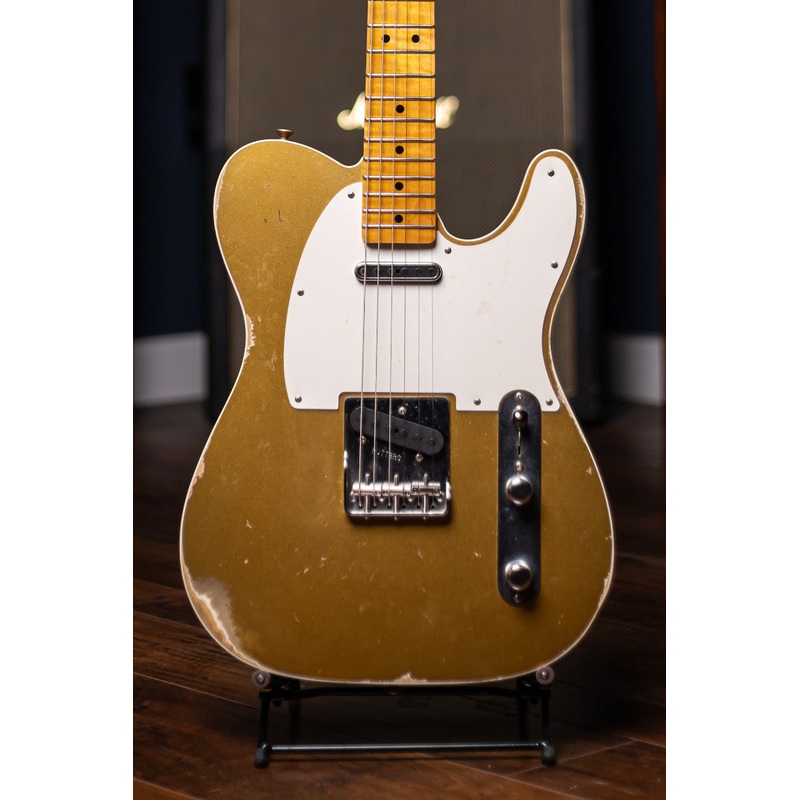 2020 Fender Custom Shop Double Esquire Custom LTD Electric Guitar - Aztec Gold
