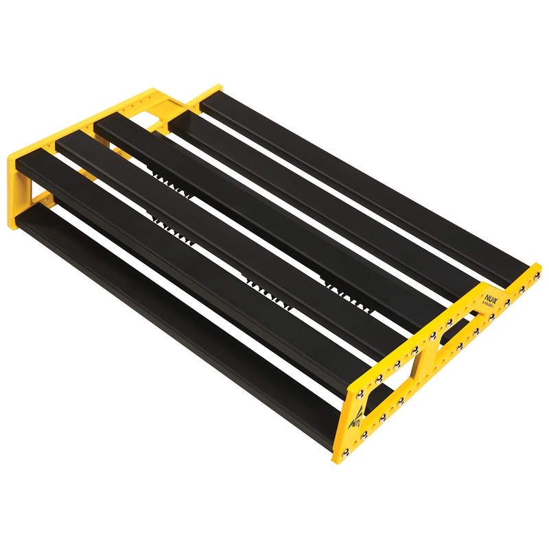 NU-X Large Bumblebee Pedalboard + Bag + Accessories