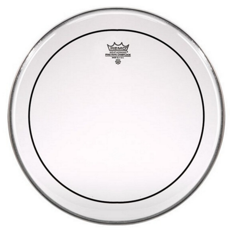 Remo 10" Pinstripe Clear Crimplock Tenor Drumhead