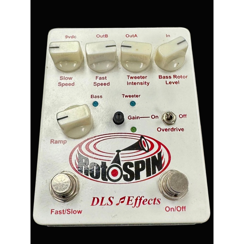 Used DLS Effects Roto Spin Rotary Pedal w/Box TFW3206