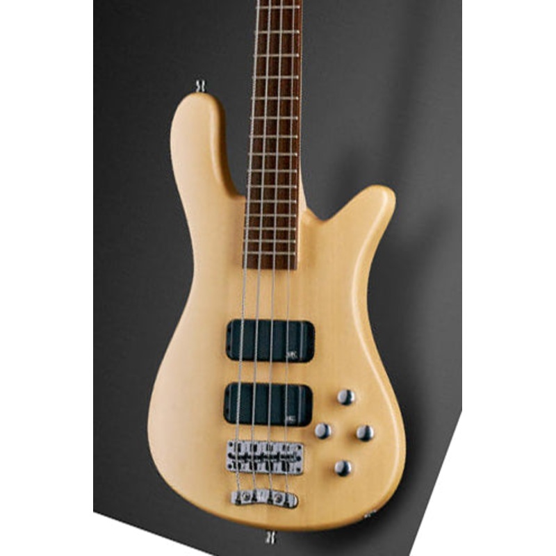 Warwick RockBass Streamer Standard, 4-String Electric Bass - Natural Transparent Satin