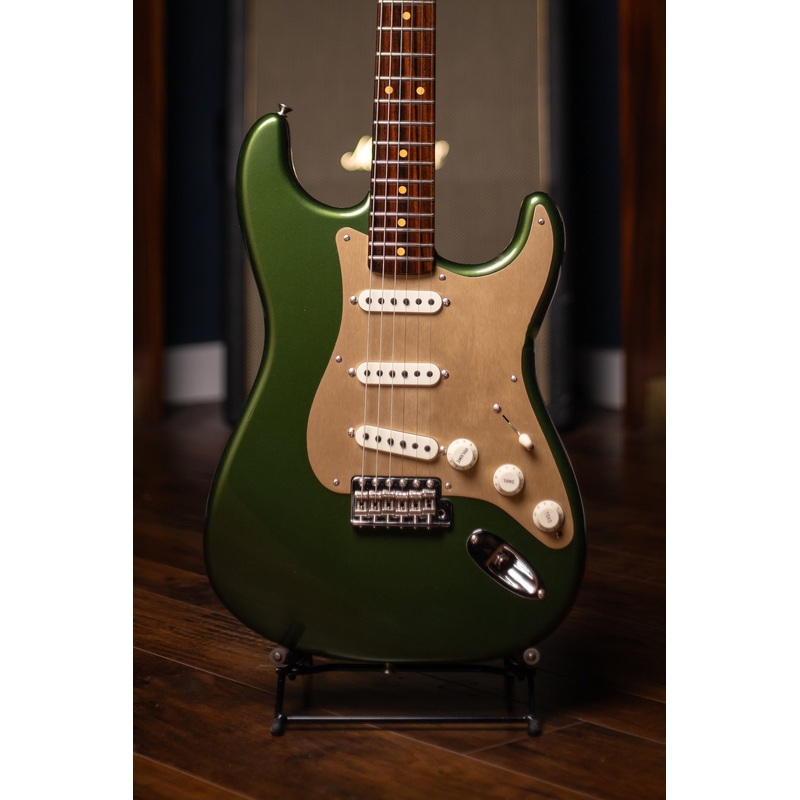 2022 Fender LTD 1957 Stratocaster Closet Classic Solid Rosewood Neck Electric Guitar - Cadillac Green